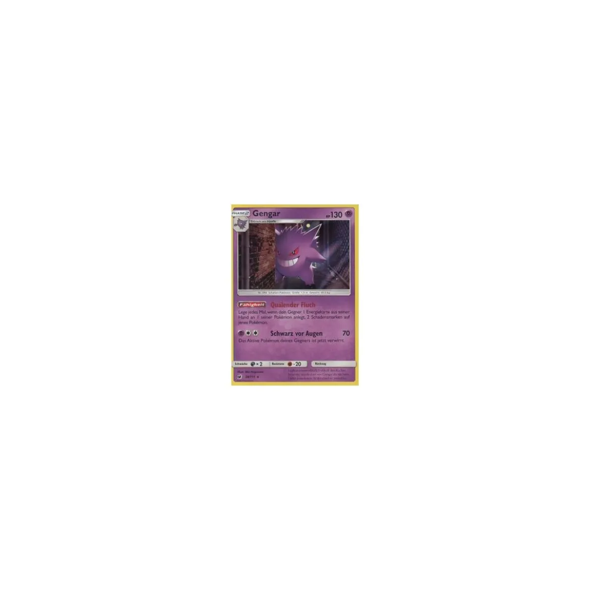 Gengar 038/111 HOLO
