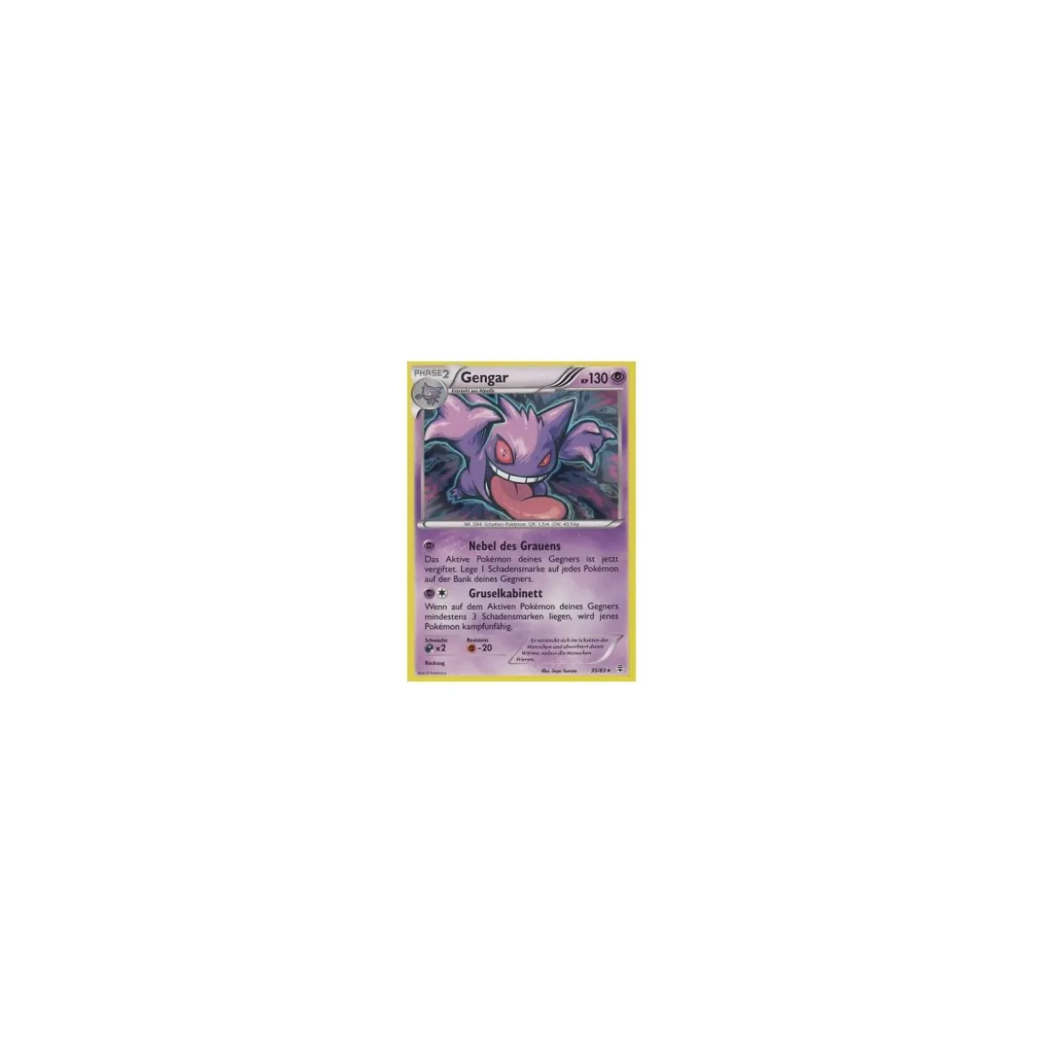Gengar 35/83 HOLO