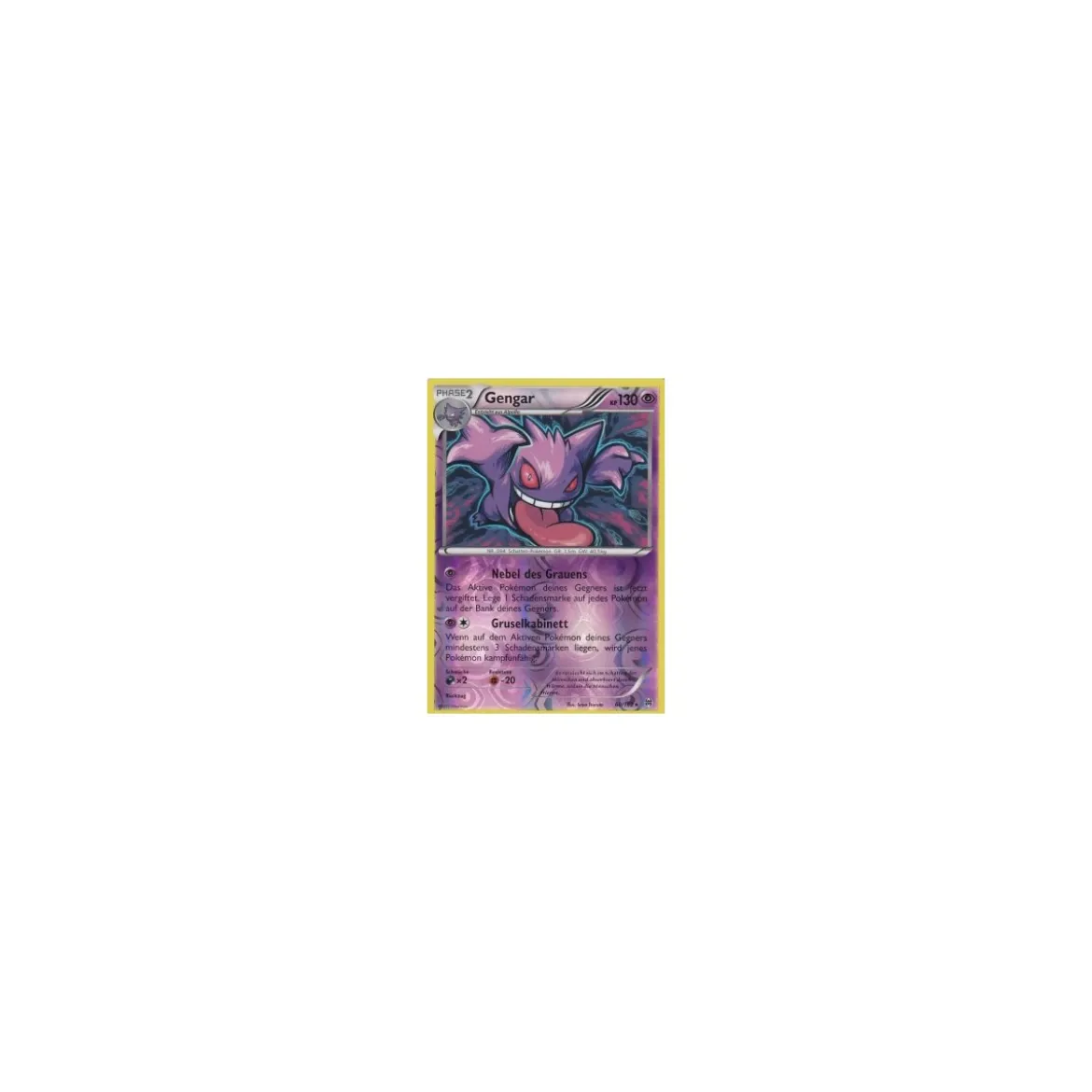 Gengar 060/162 REVERSE HOLO