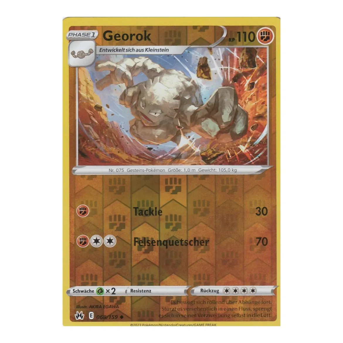 Georok 068/159 REVERSE HOLO