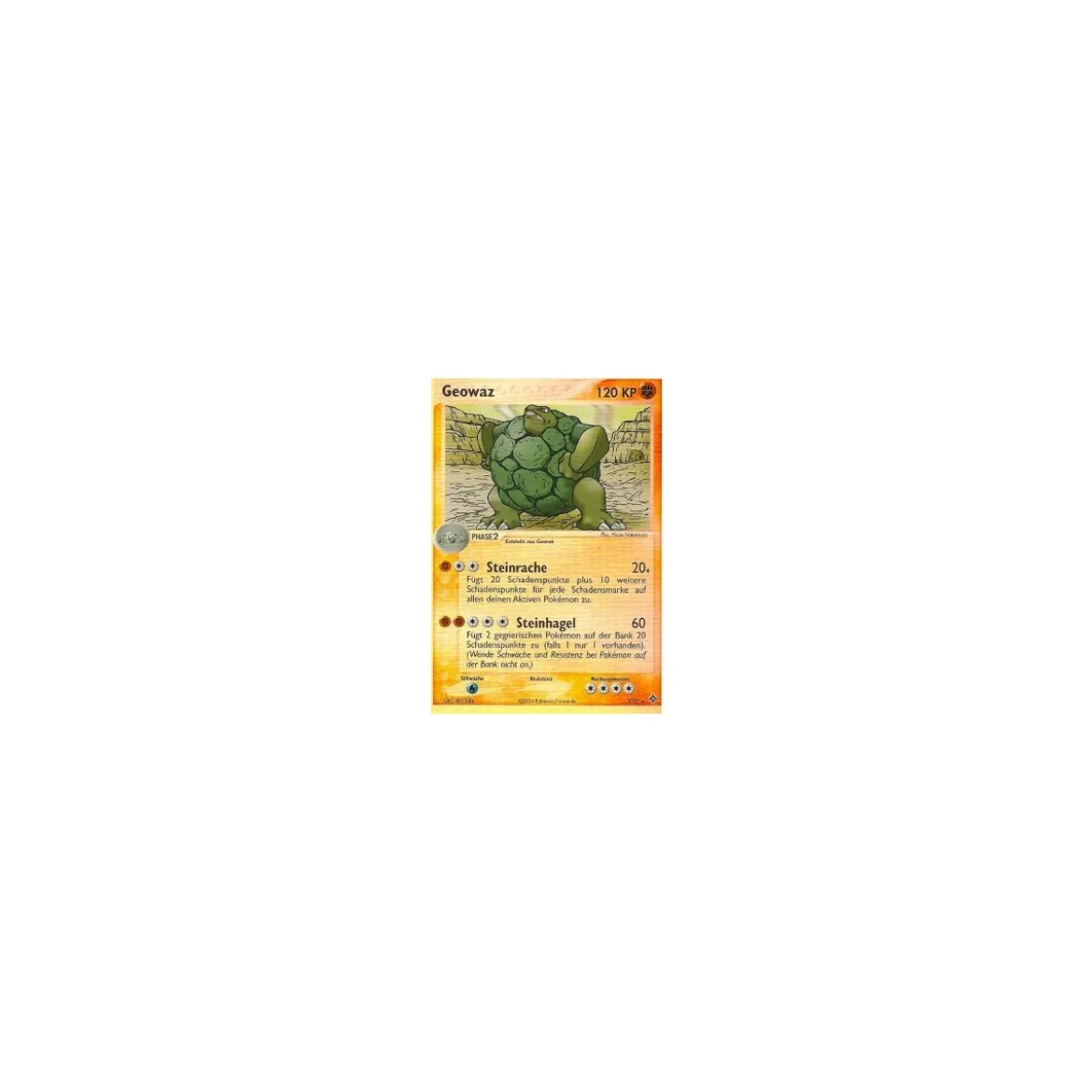 Geowaz 5/97 REVERSE HOLO