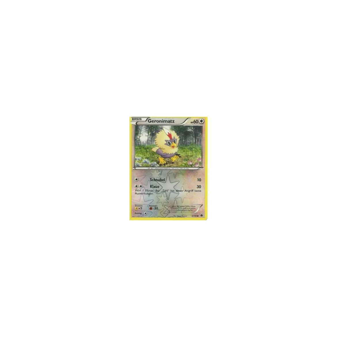 Geronimatz 87/98 REVERSE HOLO