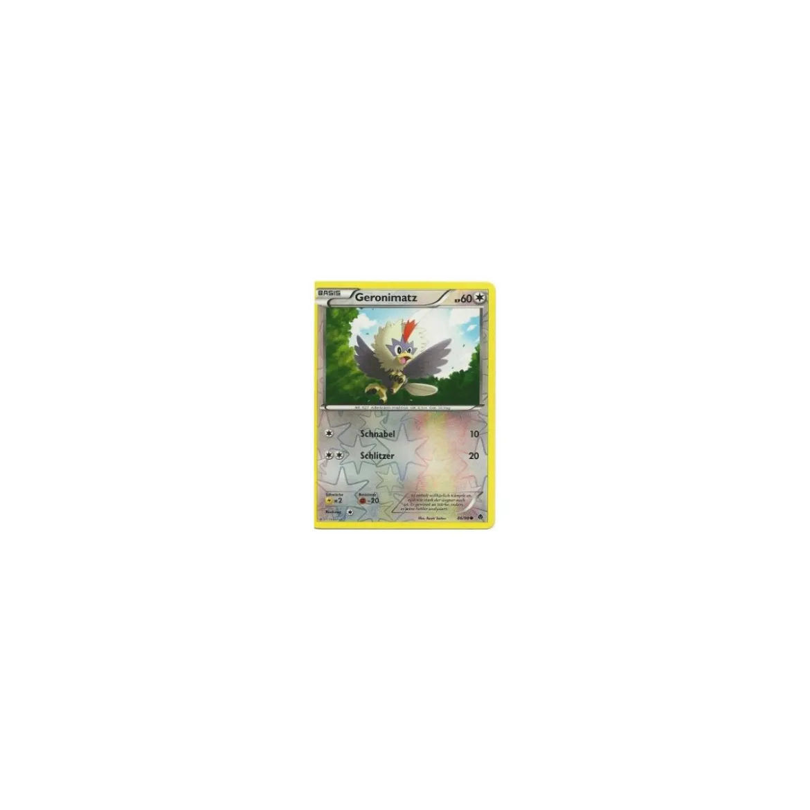 Geronimatz 86/98 REVERSE HOLO