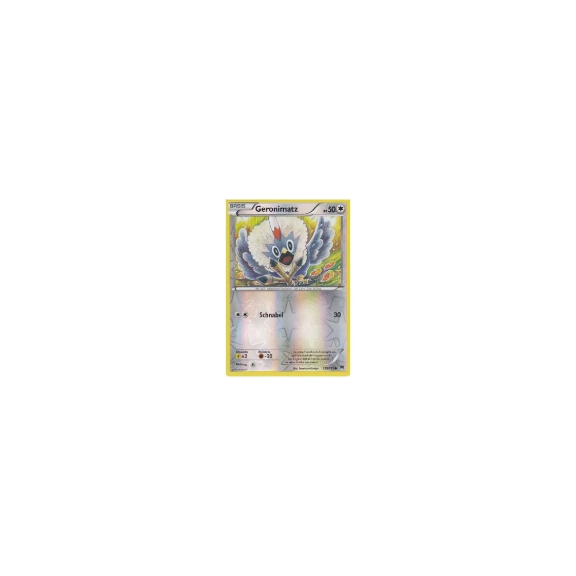 Geronimatz 129/162 REVERSE HOLO