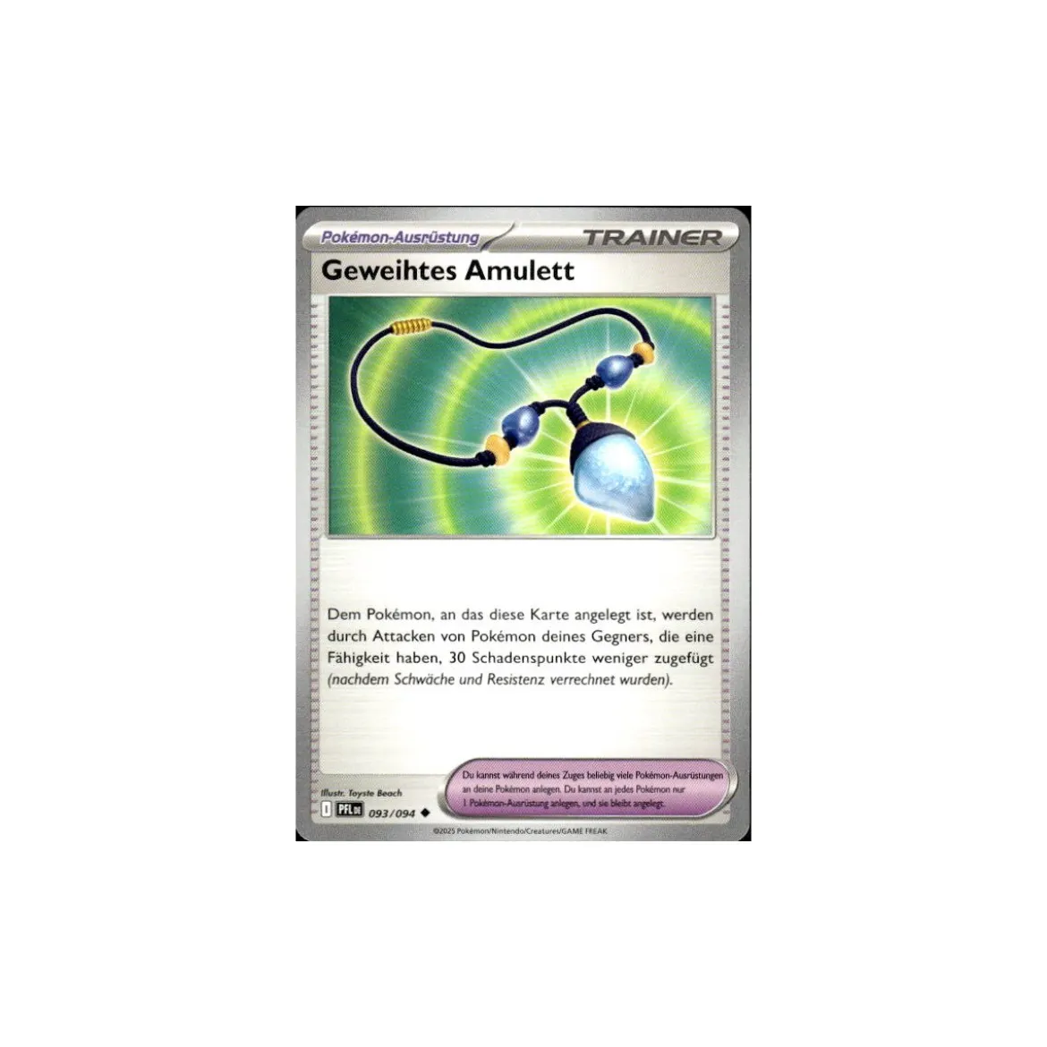 Geweihtes Amulett 093/094
