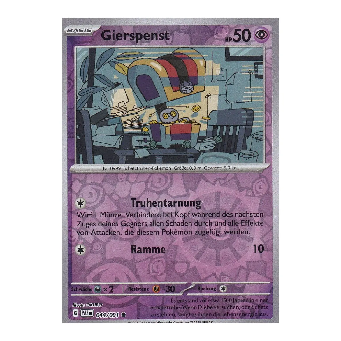 Gierspenst 044/091 REVERSE HOLO