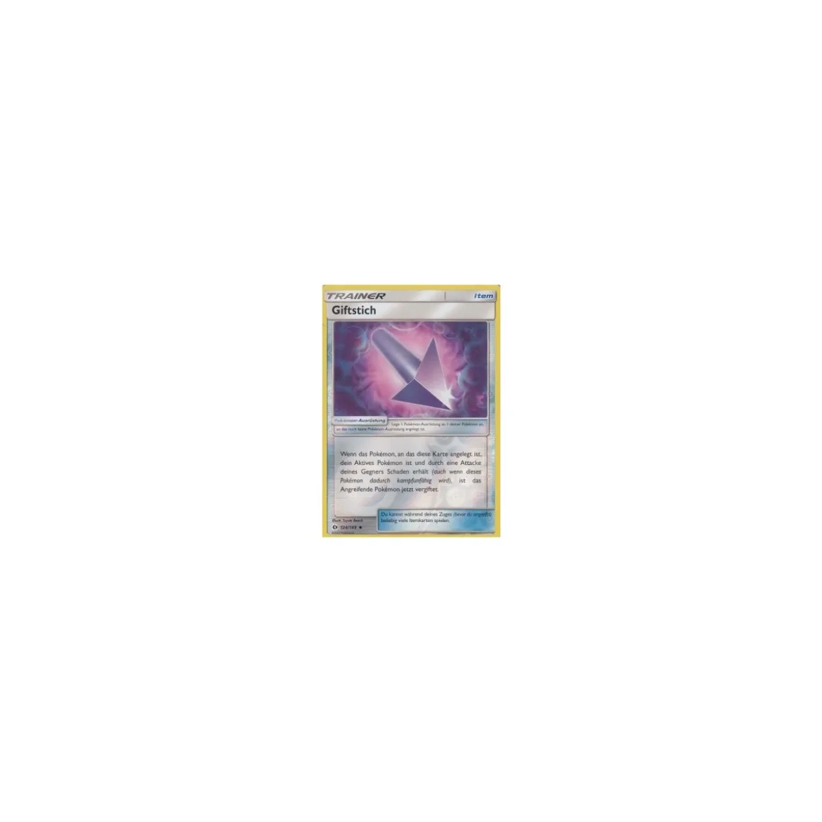 Giftstich 124/149 REVERSE HOLO