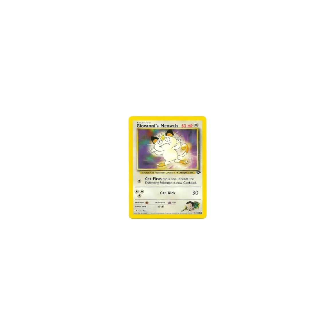 Giovanni's Meowth 074/132