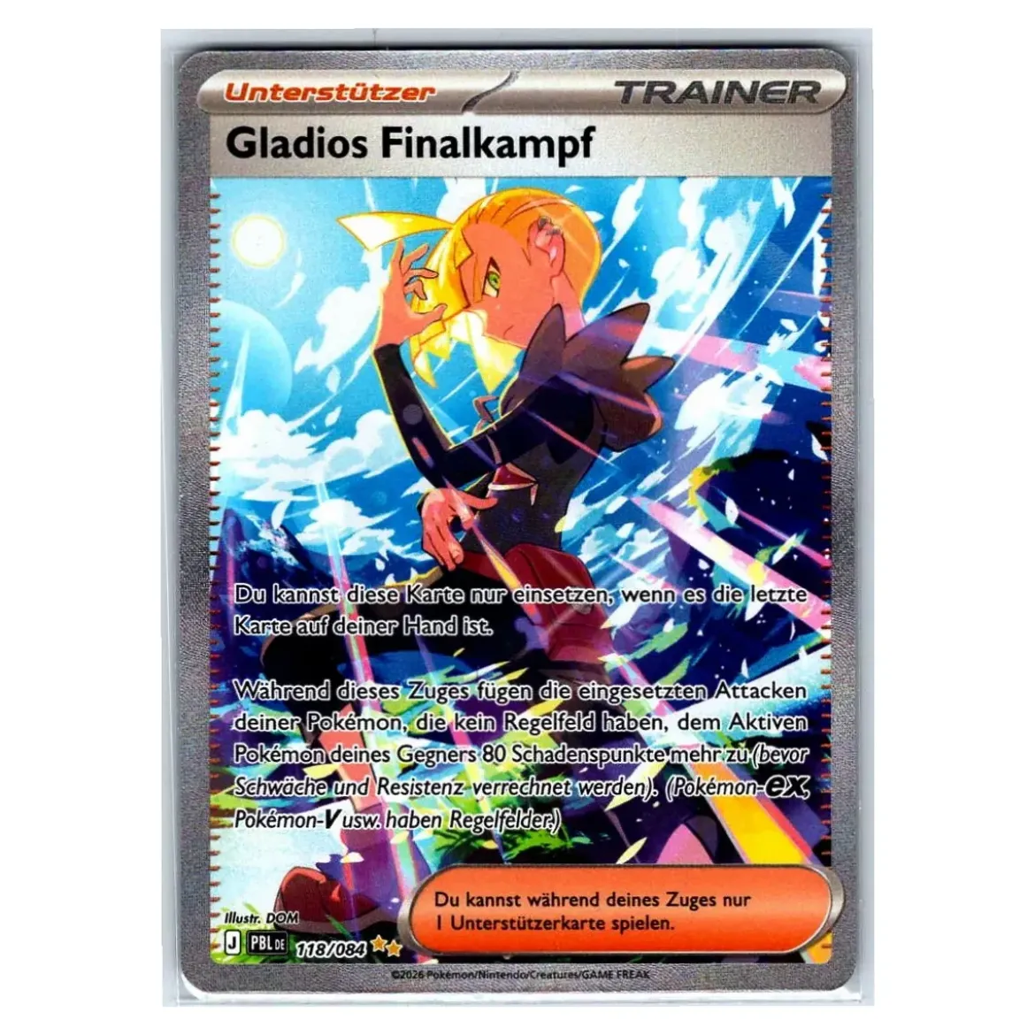 Gladios Finalkampf 118/084 Special Illustration Rare