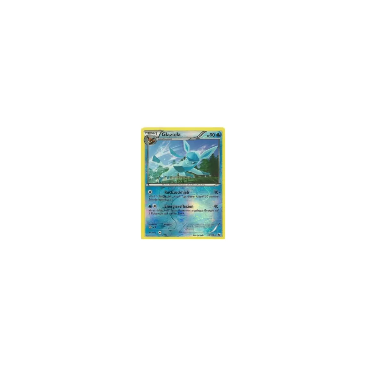 Glaziola 030/108 REVERSE HOLO