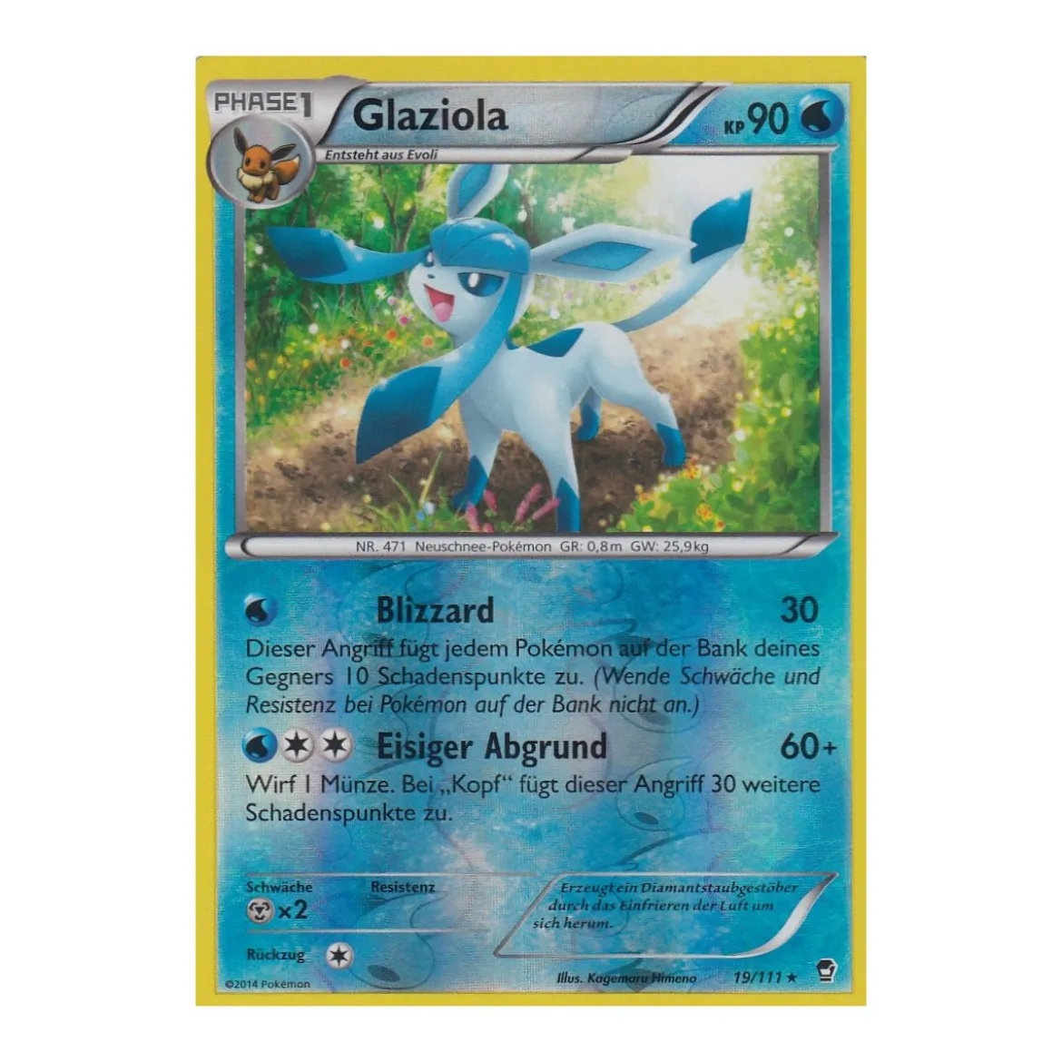 Glaziola 019/111 REVERSE HOLO