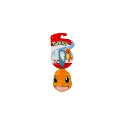 Glumanda Clip-on Plüschfigur 6 cm - Pokemon Kuscheltier von Wicked Cool Toys
