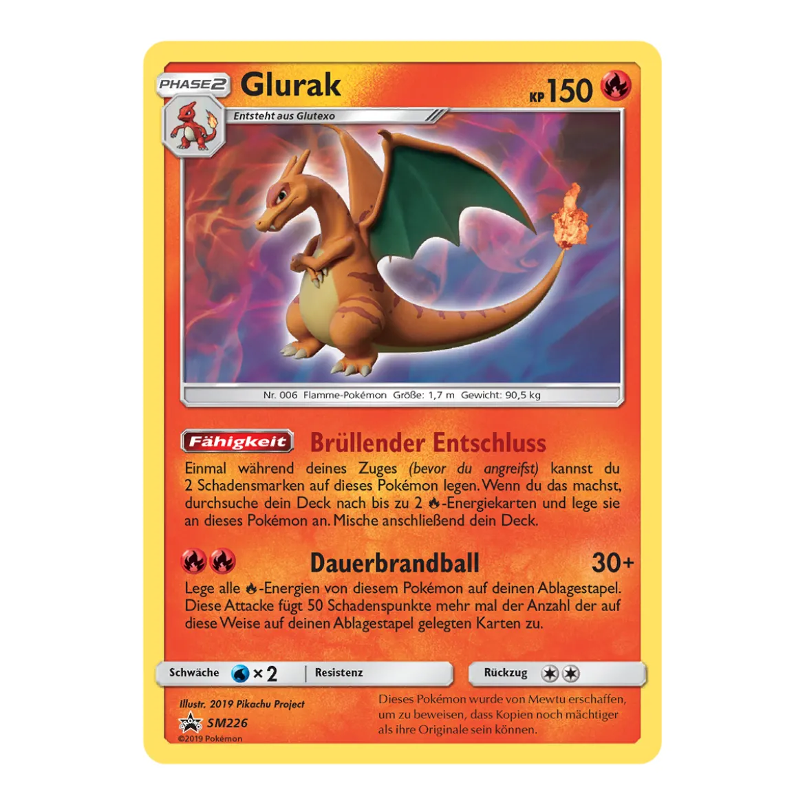 Glurak SM226 PROMO