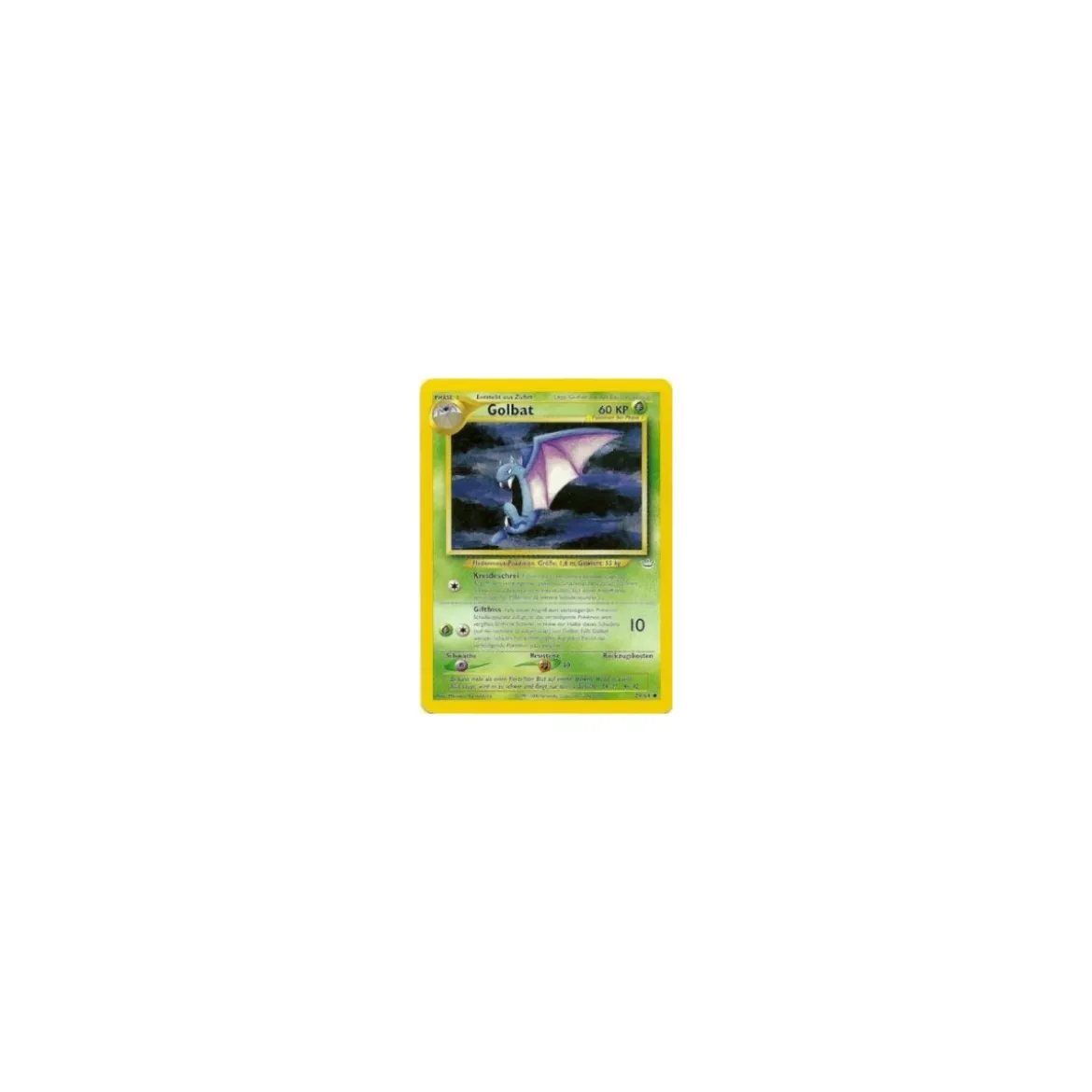 Golbat 29/64 1. Edition BESPIELT