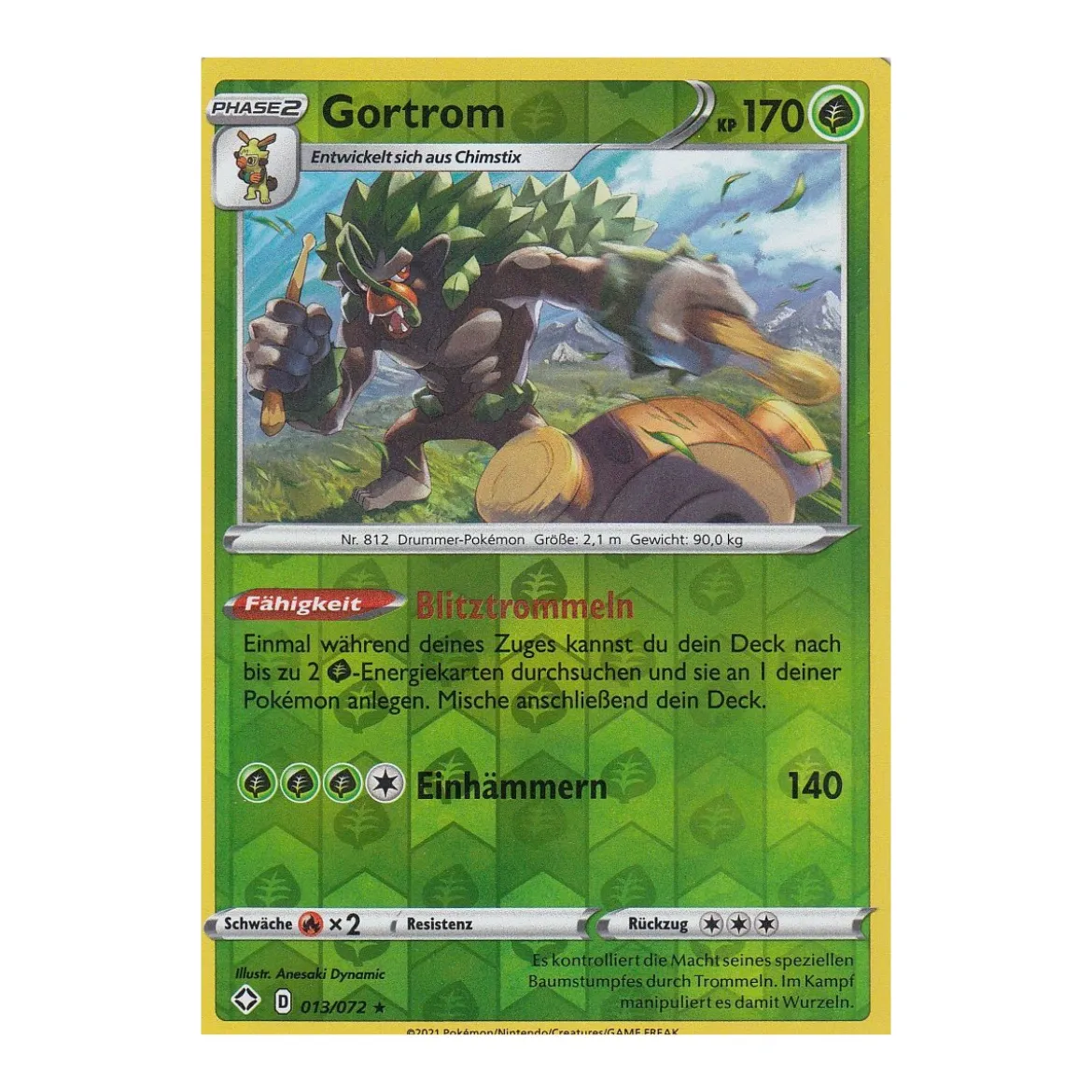 Gortrom 013/072 REVERSE HOLO