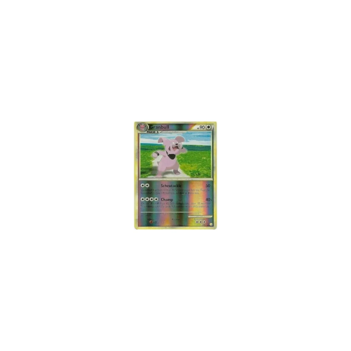 Granbull REVERSE HOLO