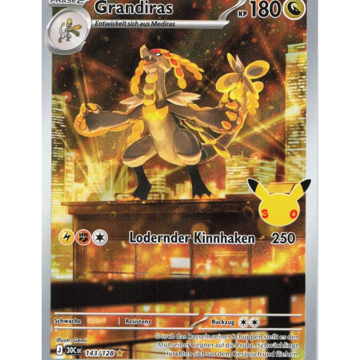 Grandiras 143/128 Illustration Rare