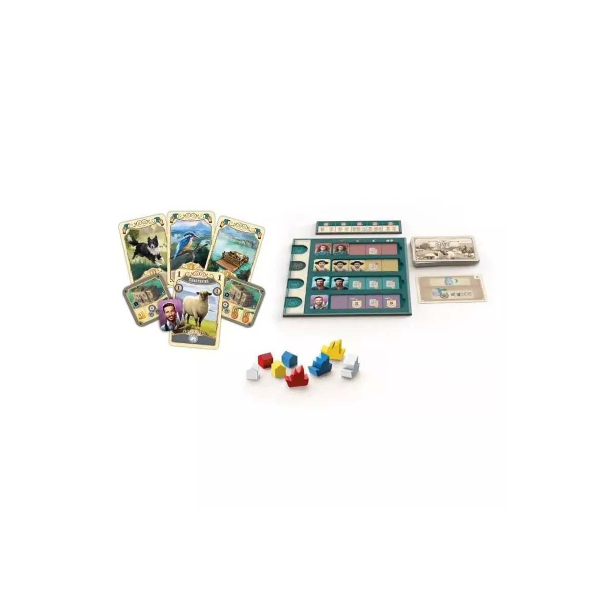 Great Western Trail Neuseeland - Brettspiel