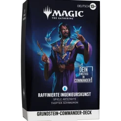 Grundstein - Commander Deck - Raffinierte Ingenieurskunst (deutsch) VORVERKAUF