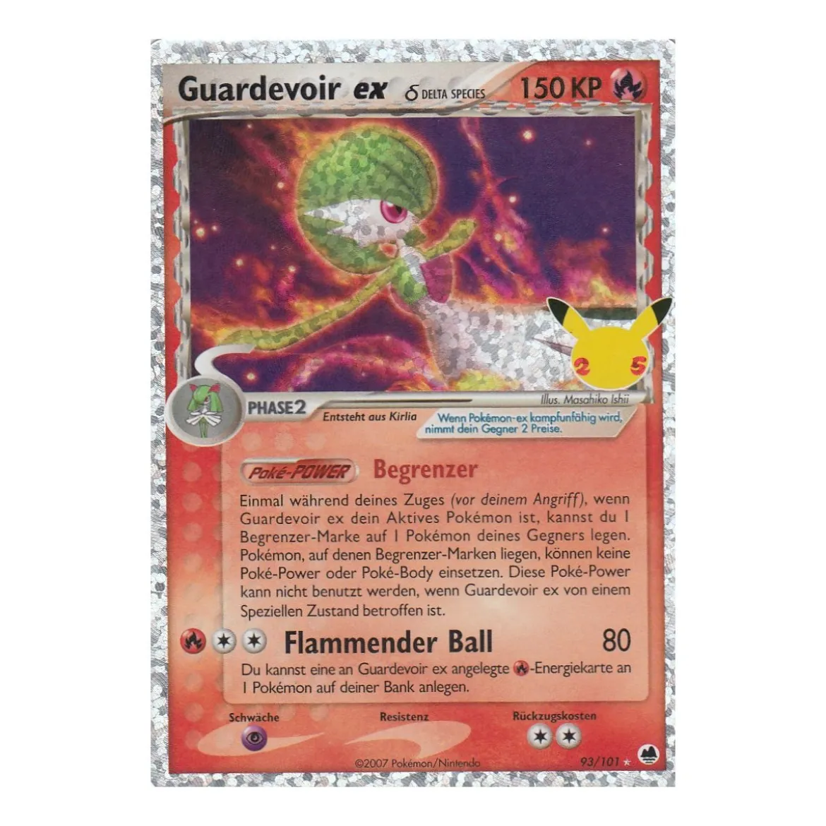Guardevoir ex Delta Species DF93 FULLART Celebrations