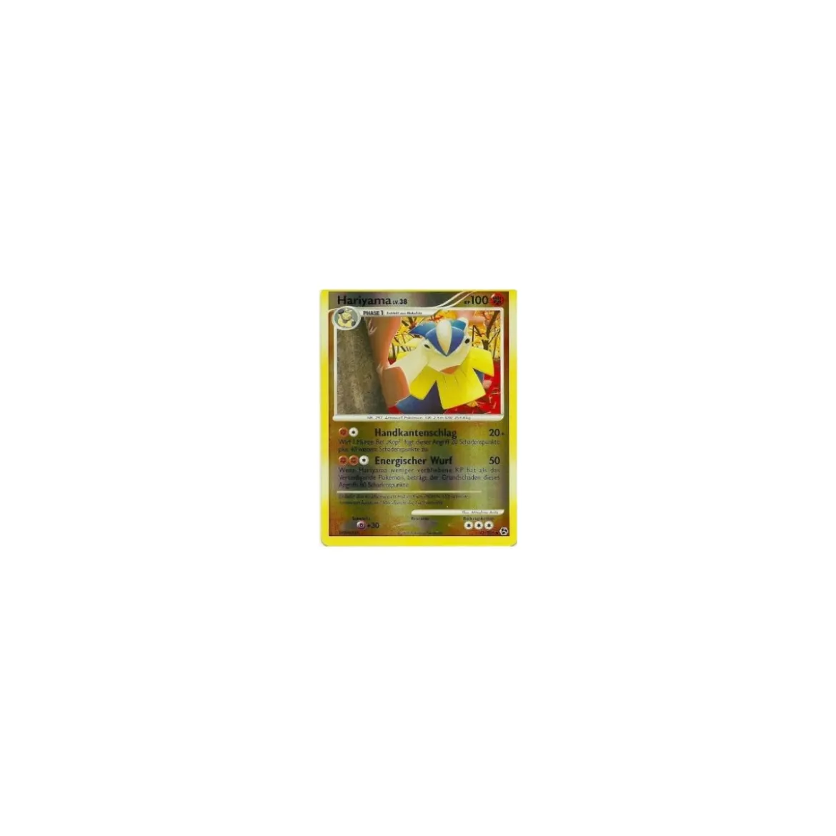 Hariyama Lv.38 041/106 Reverse Holo