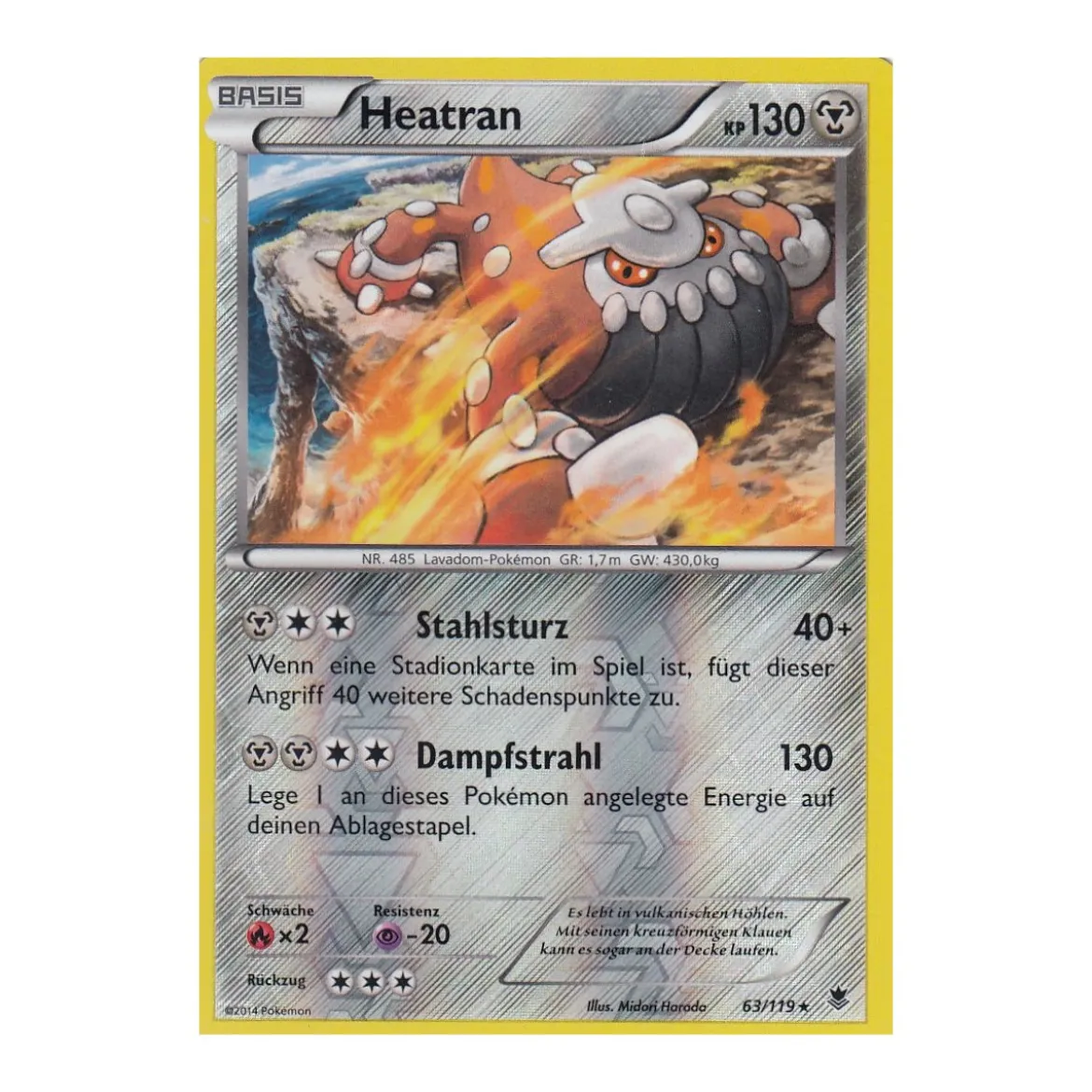 Heatran 063/119 REVERSE HOLO