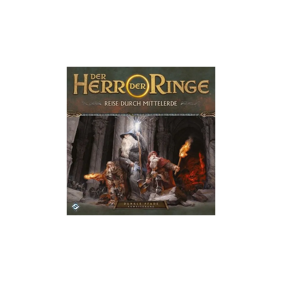 Herr der Ringe Reise durch Mittelerde - Dunkle Pfade - Brettspiel-Erweiterung