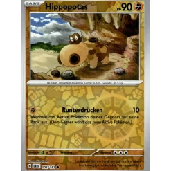 Hippopotas 105/182 REVERSE HOLO