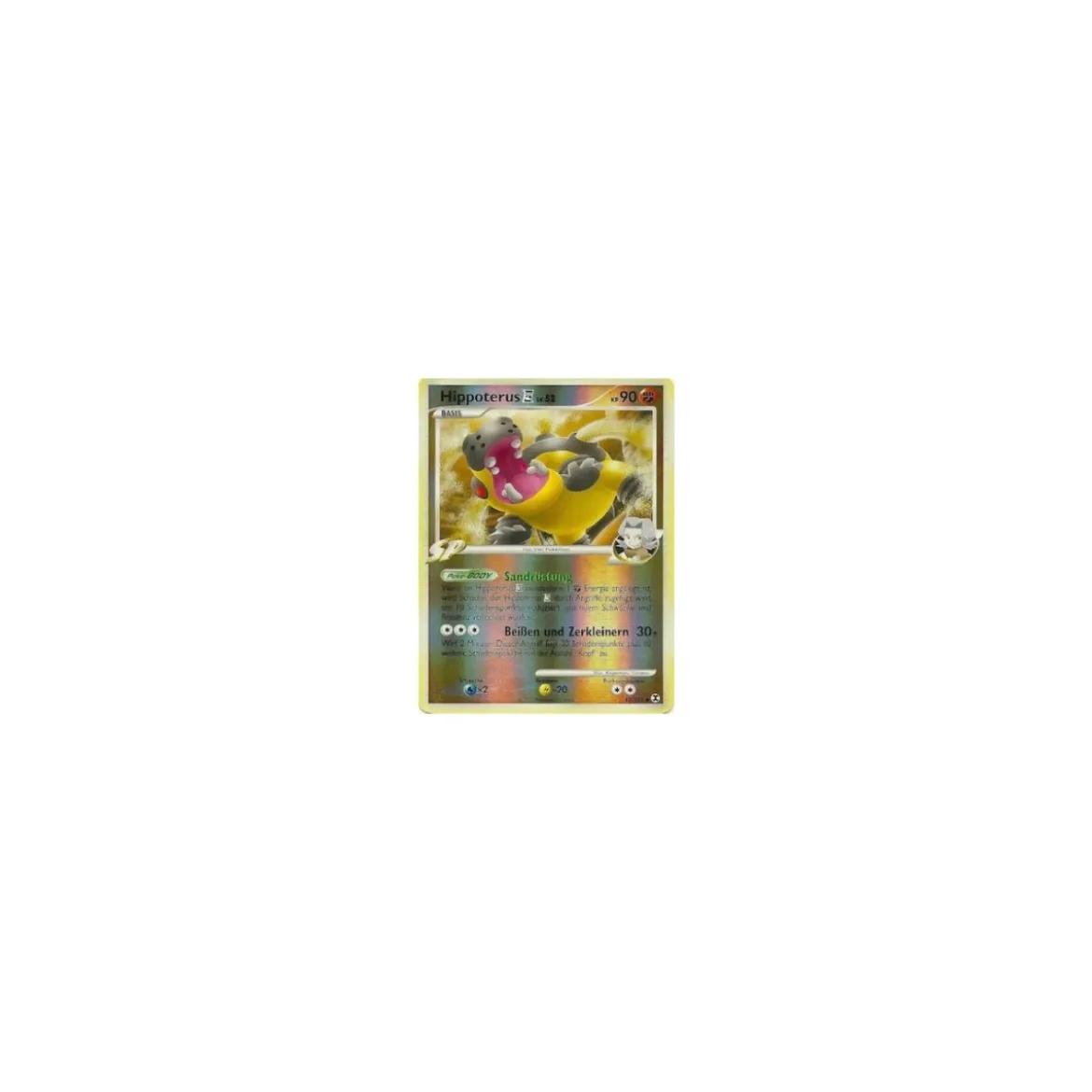 Hippoterus 4 LV. 52 REVERSE HOLO