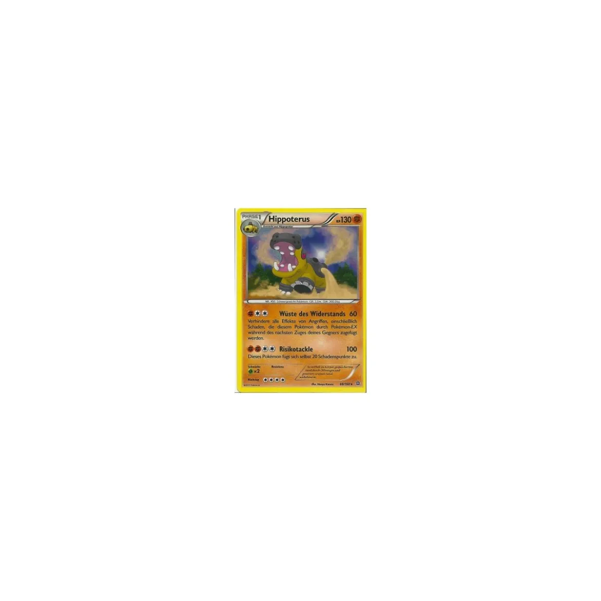 Hippoterus 088/160 REVERSE HOLO