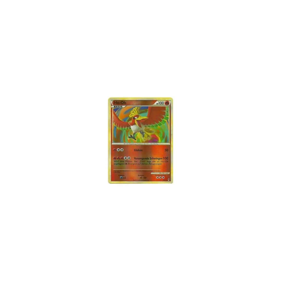 Ho-Oh 9/95 REVERSE HOLO