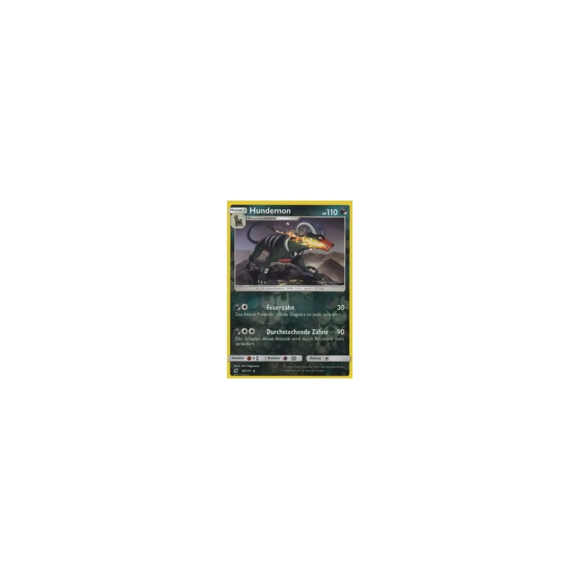 Hundemon 059/111 REVERSE HOLO