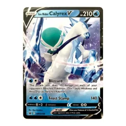 Ice Rider Calyrex-V SWSH130 PROMO XXL OVERSIZED/ÜBERGROß Englisch