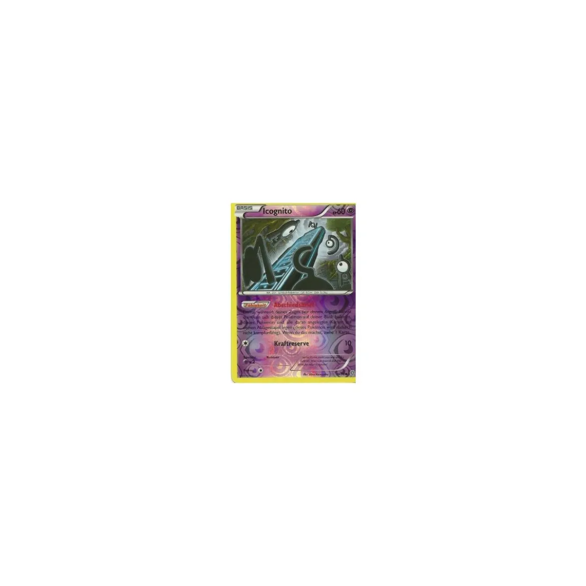 Icognito 30/98 REVERSE HOLO