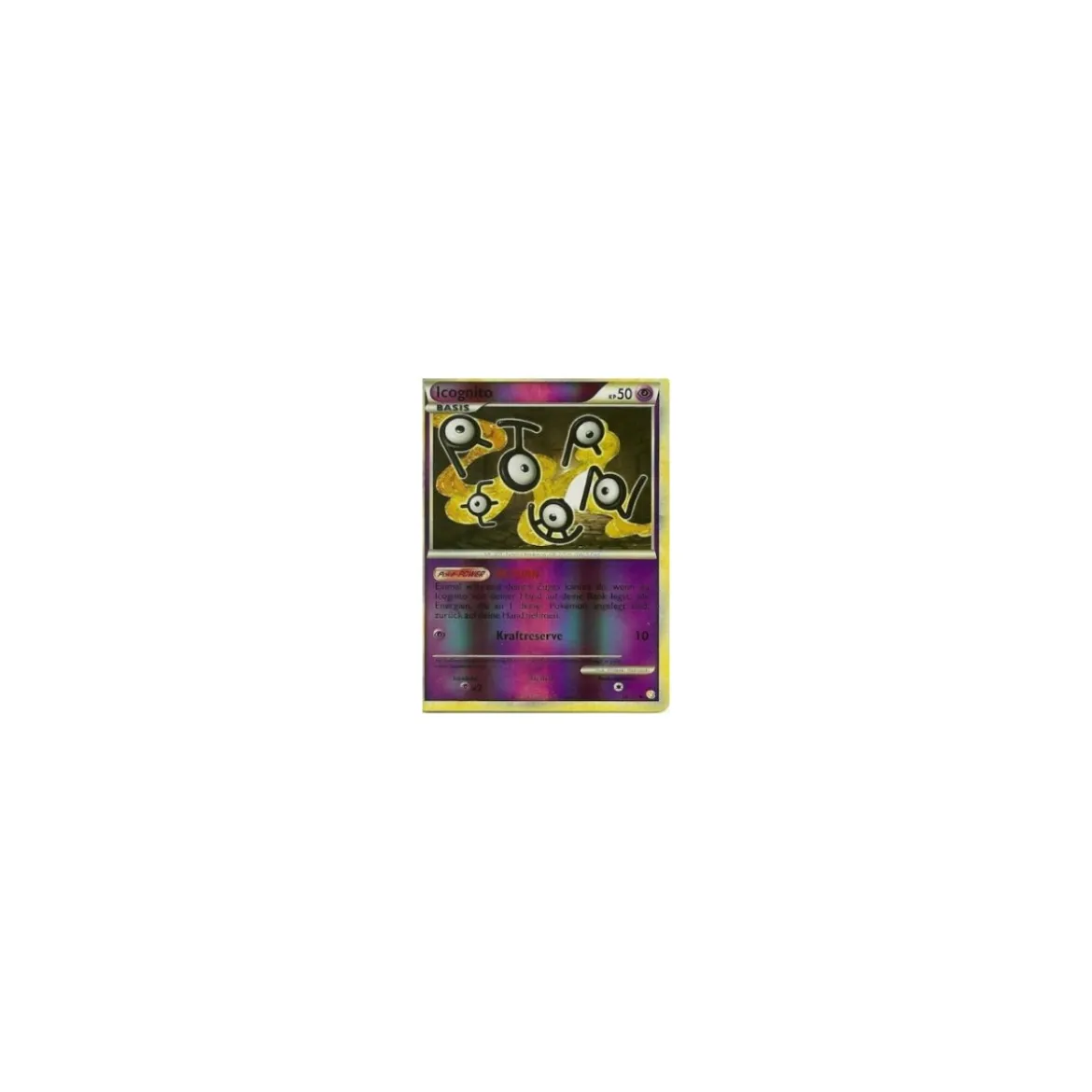 Icognito 54/123 REVERSE HOLO