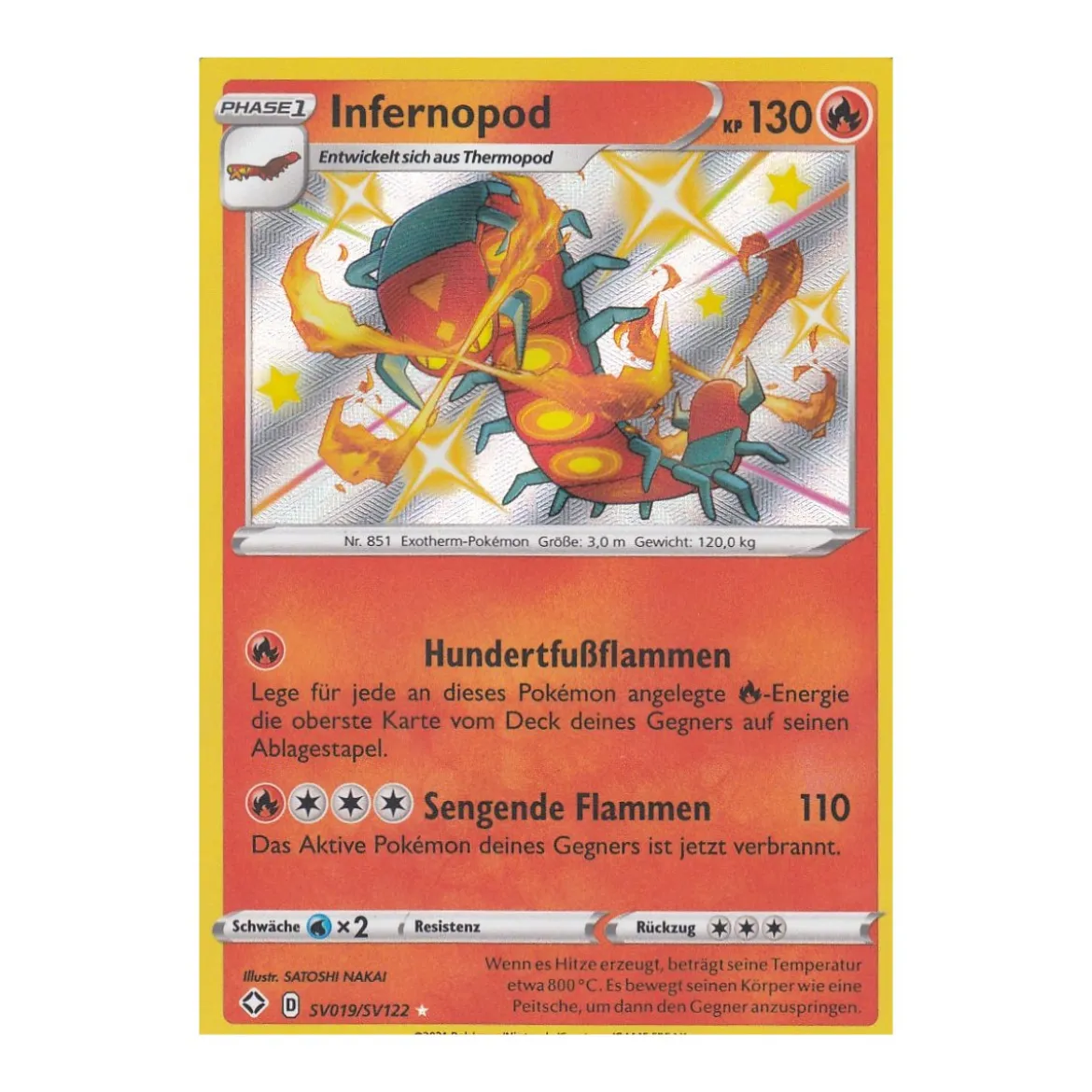 Infernopod SV019/SV122 SHINY