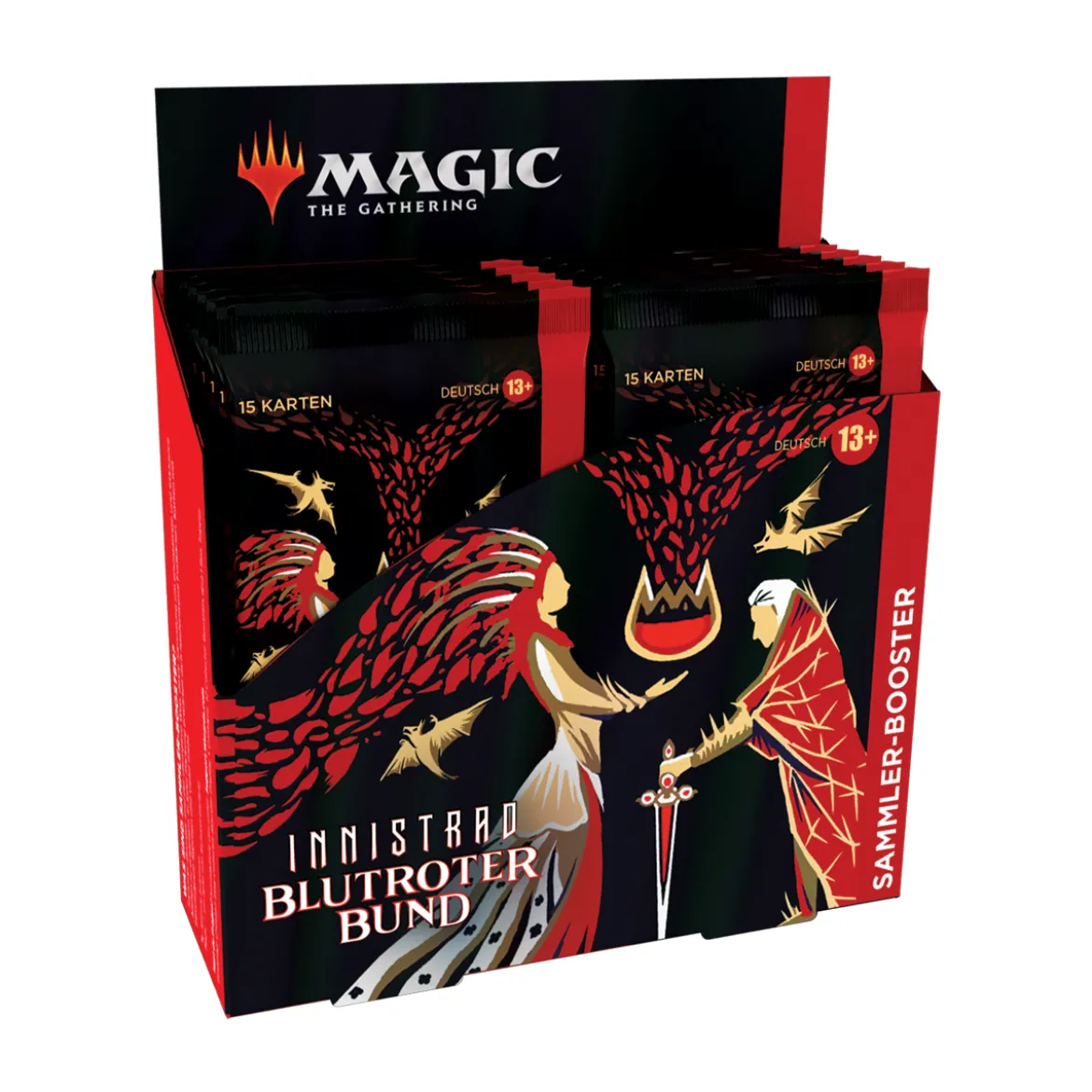 Innistrad: Blutroter Bund Collector Booster Display (12 Packs, deutsch)
