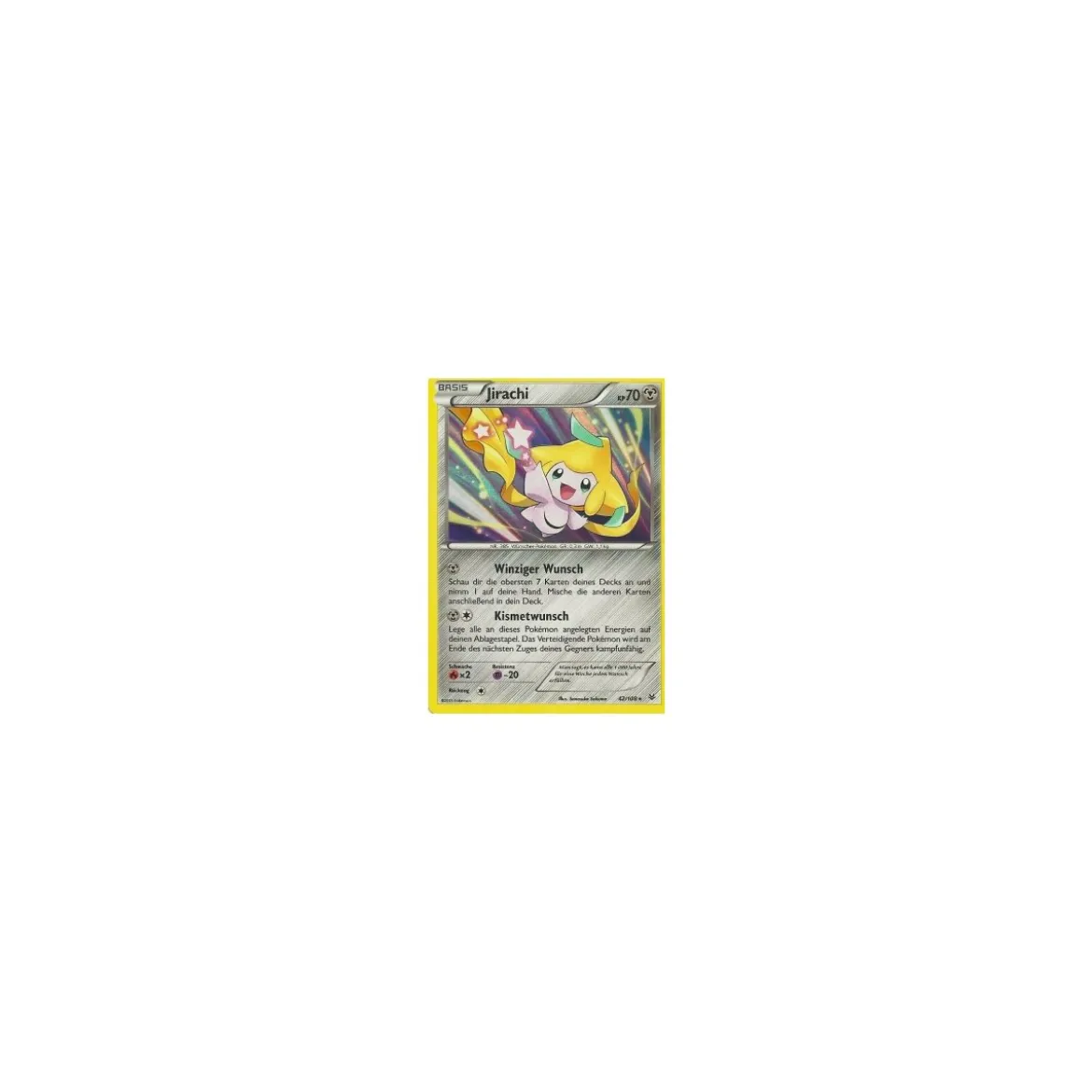 Jirachi 042/108 HOLO