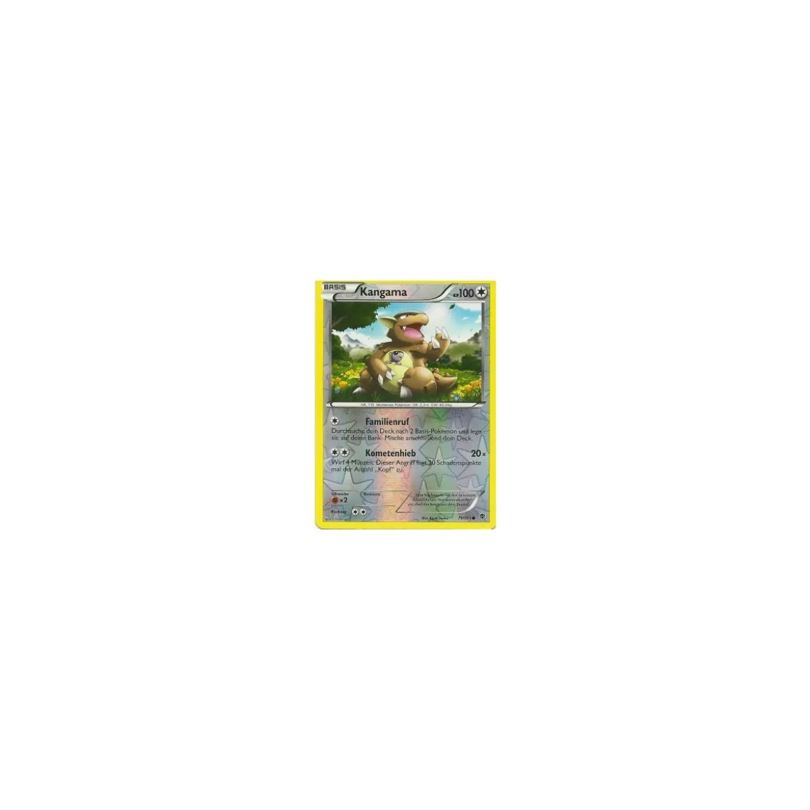 Kangama 071/101 REVERSE HOLO