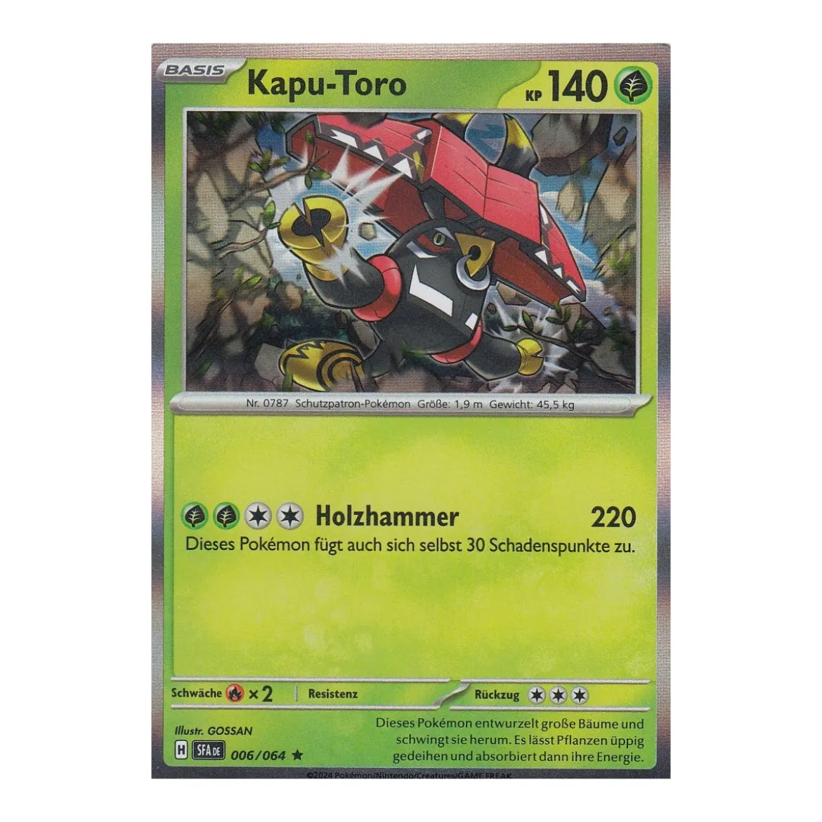 Kapu-Toro 006/064 Holo