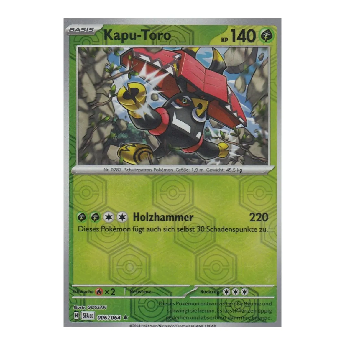 Kapu-Toro 006/064 Holo REVERSE HOLO
