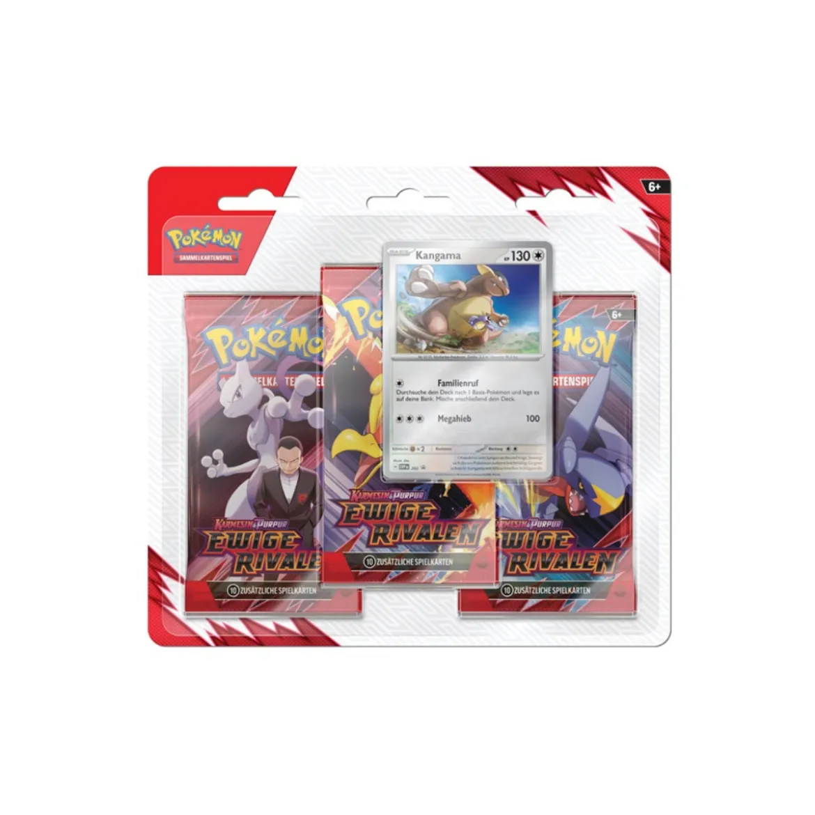Karmesin & Purpur Ewige Rivalen 3-Pack Blister - Kangama (deutsch)