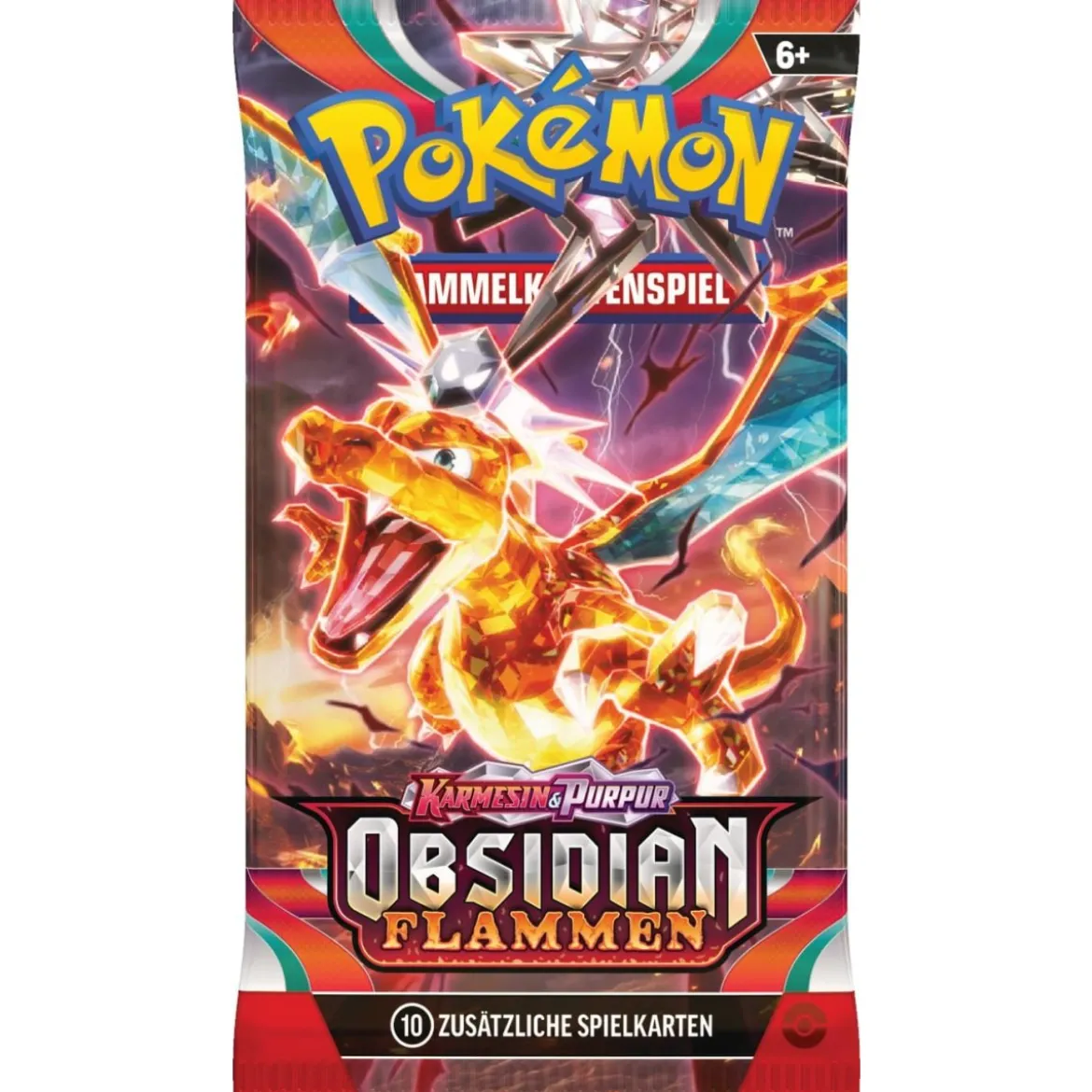 Karmesin & Purpur Obsidian Flammen Booster (deutsch)