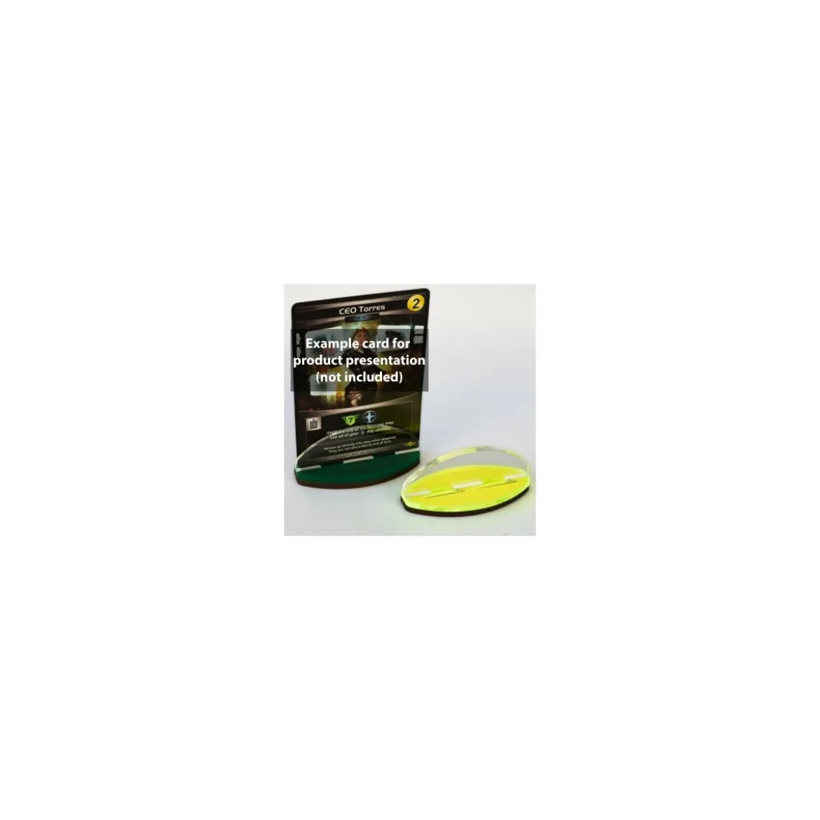 Kartenständer/-halter Blackfire Card Stands - Green/Yellow (2 Pack)
