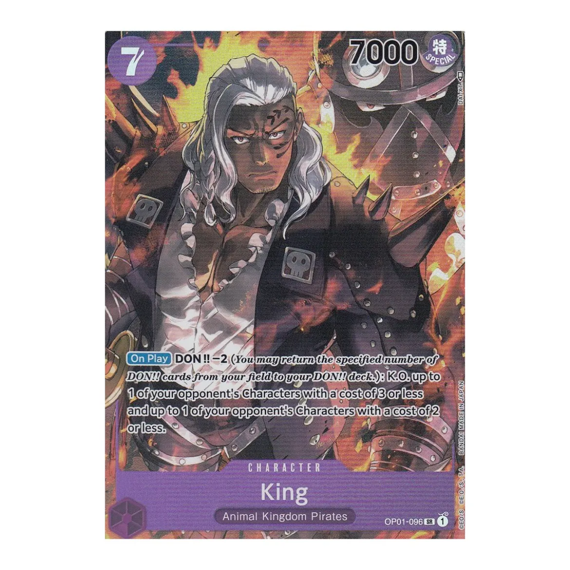 King Alternate Art (Parallel Rare)