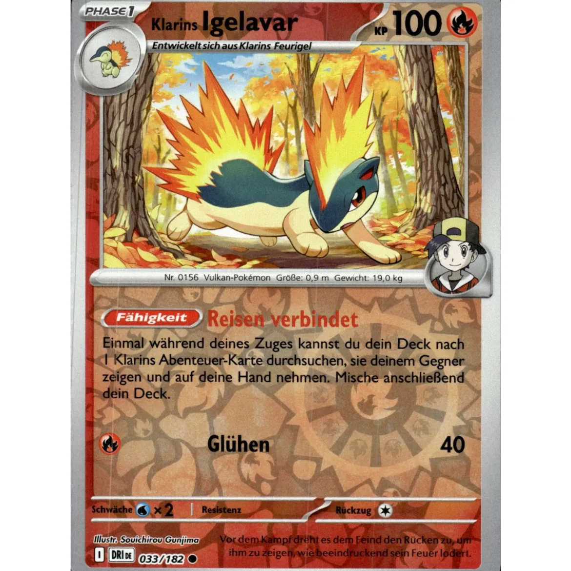 Klarins Igelavar 033/182 REVERSE HOLO