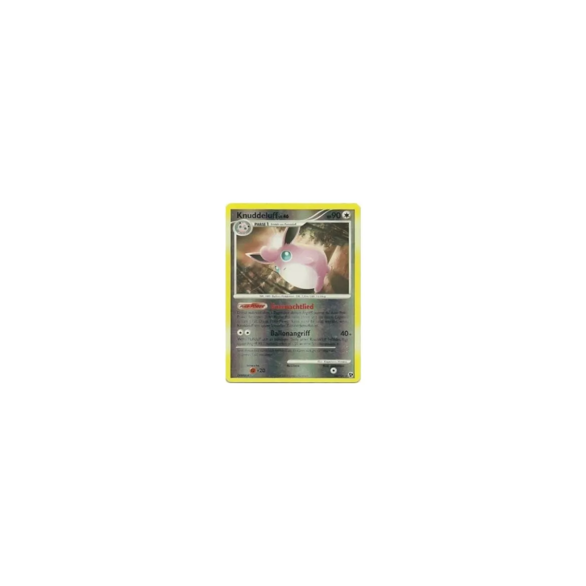 Knuddeluff Lv.46 032/106 Reverse Holo