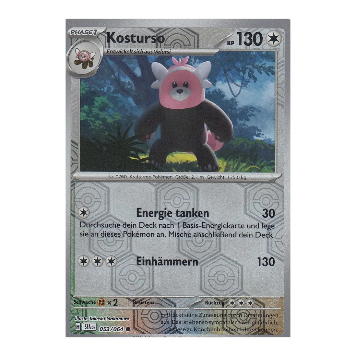 Kosturso 053/064 REVERSE HOLO