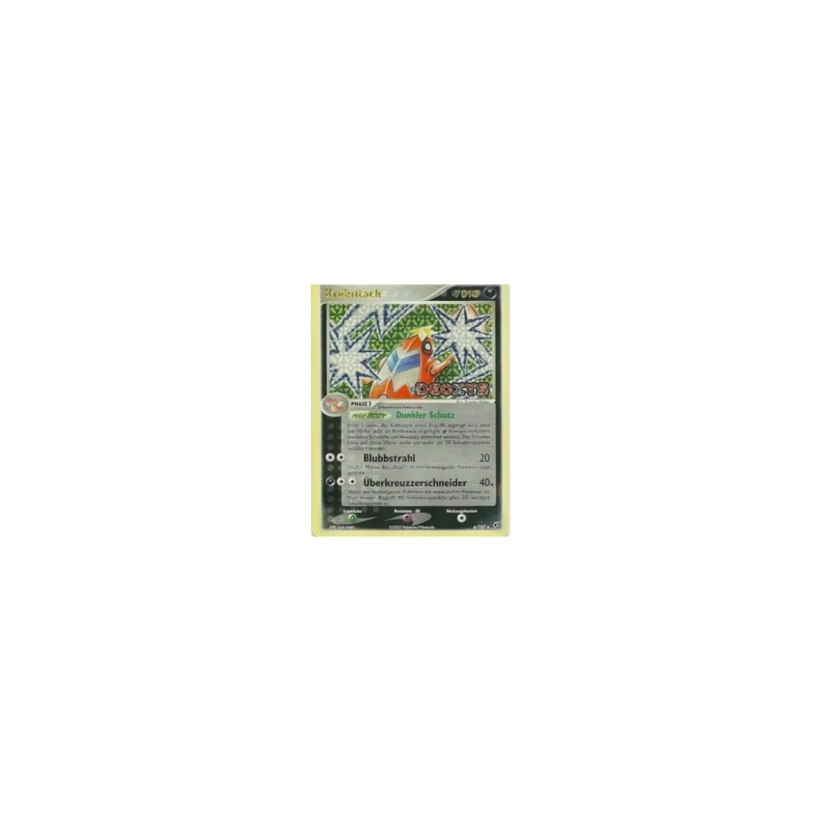 Krebutack REVERSE HOLO GOLD