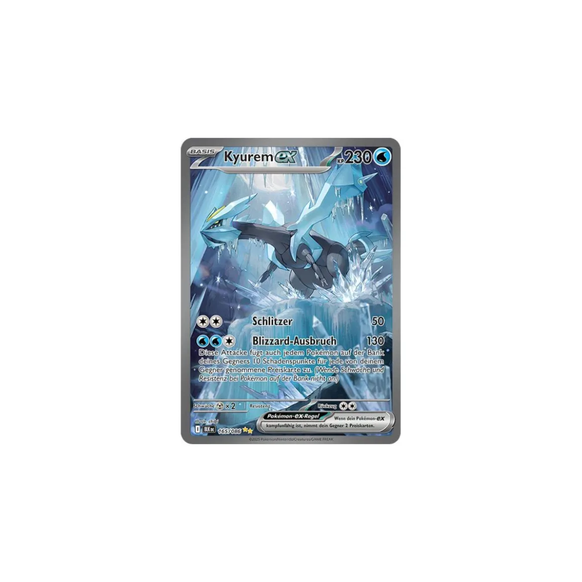 Kyurem-ex 165/086 Special Illustration Rare